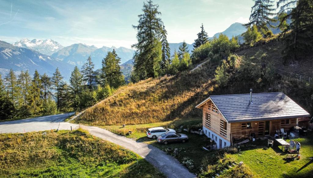 Chalais Ski Chalet | Modern chalet surrounded by nature in Vercorin
