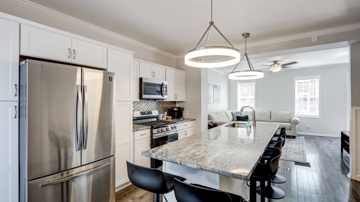 Lancaster House | Modern City Home w/Private Patio! Walkable to Markets, Coffee Shops & More!