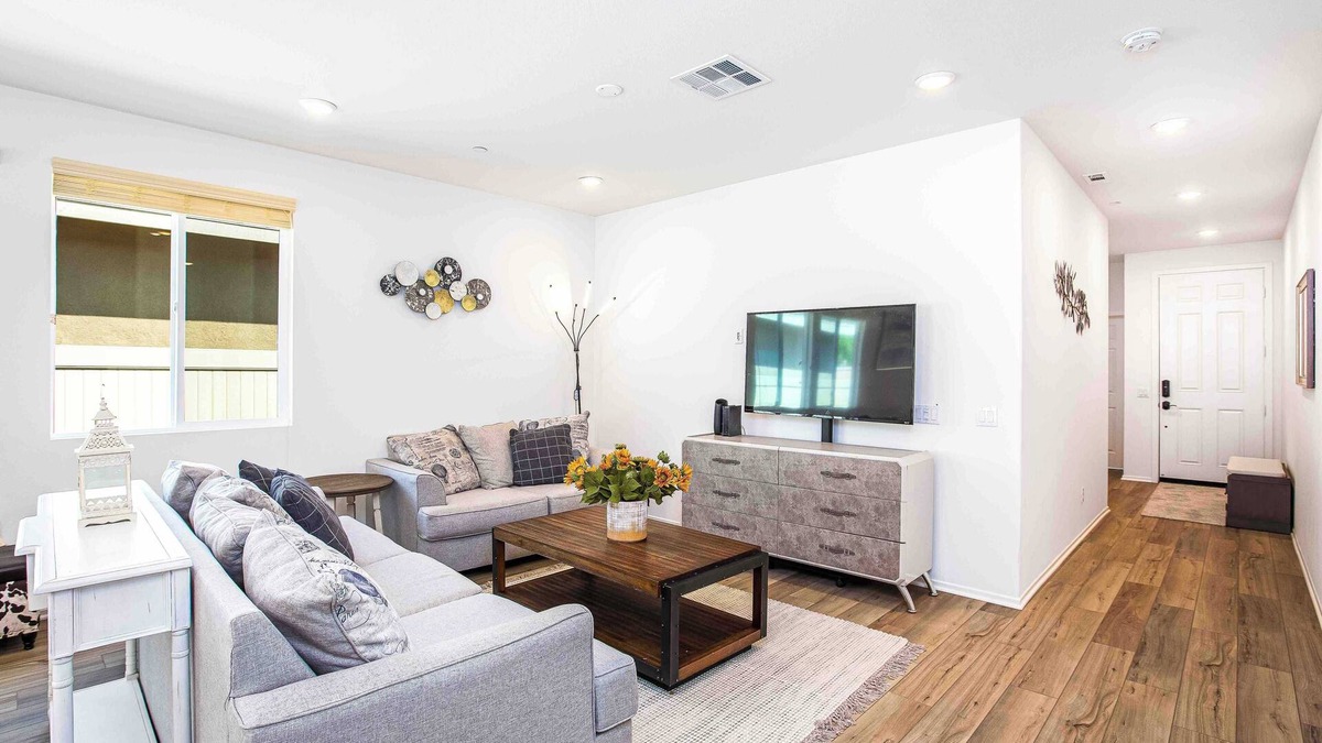 Moreno Valley House | Modern Coastal Retreat in Moreno Valley-Spacious 3BR Home W Private Patio #41378