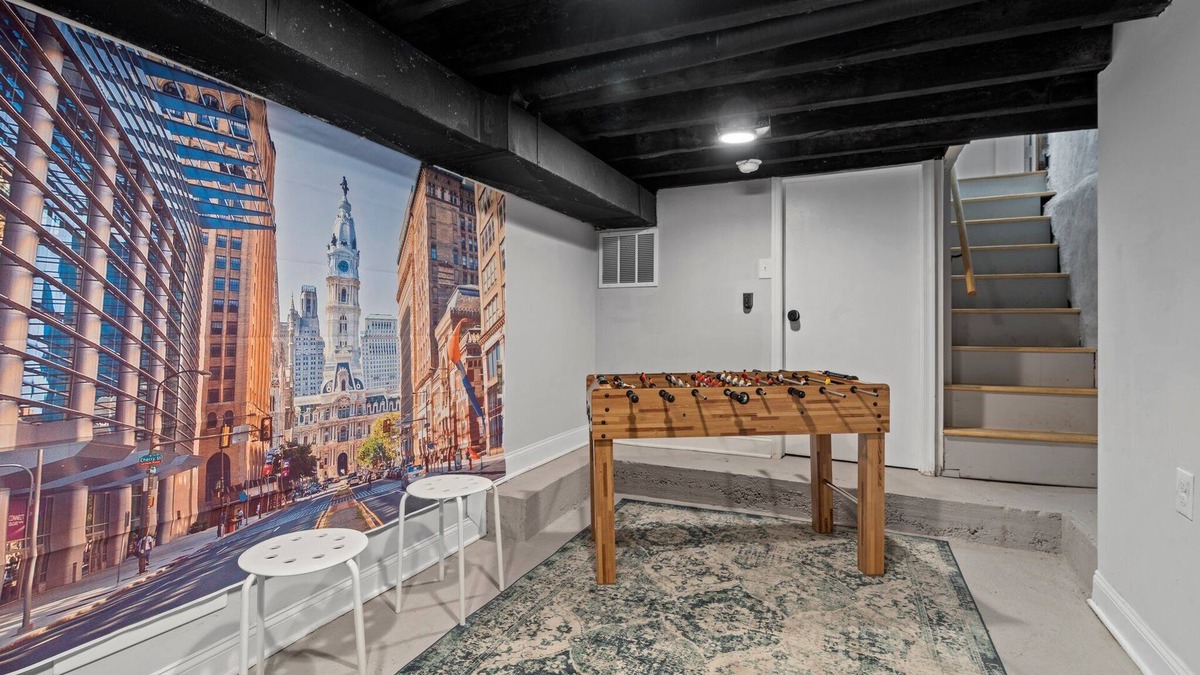 Fairmount Apartment | Modern & Comfy - 5* - Location Game Room