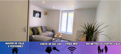 Bernay House | "Modern Cosy" Hyper centre