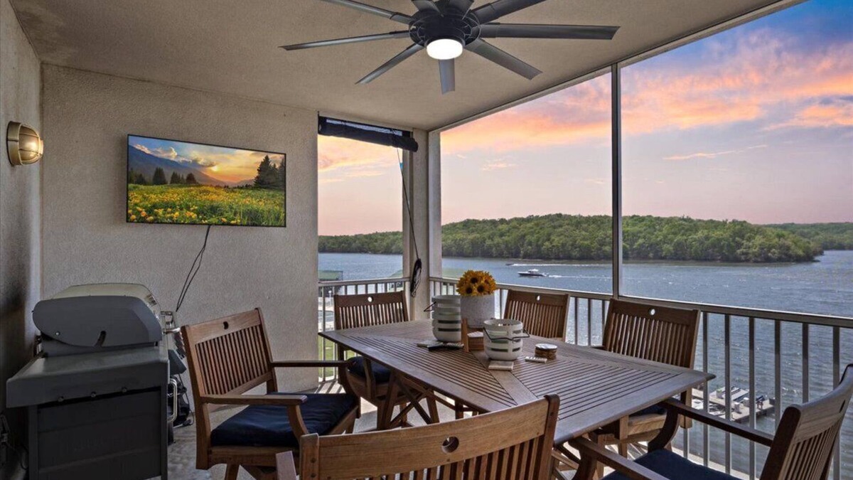 Kaiser Condo | Modern Decor, Views, Grill, Workstation, Boat + 2 PWC Slips & Resort-Style Amenities