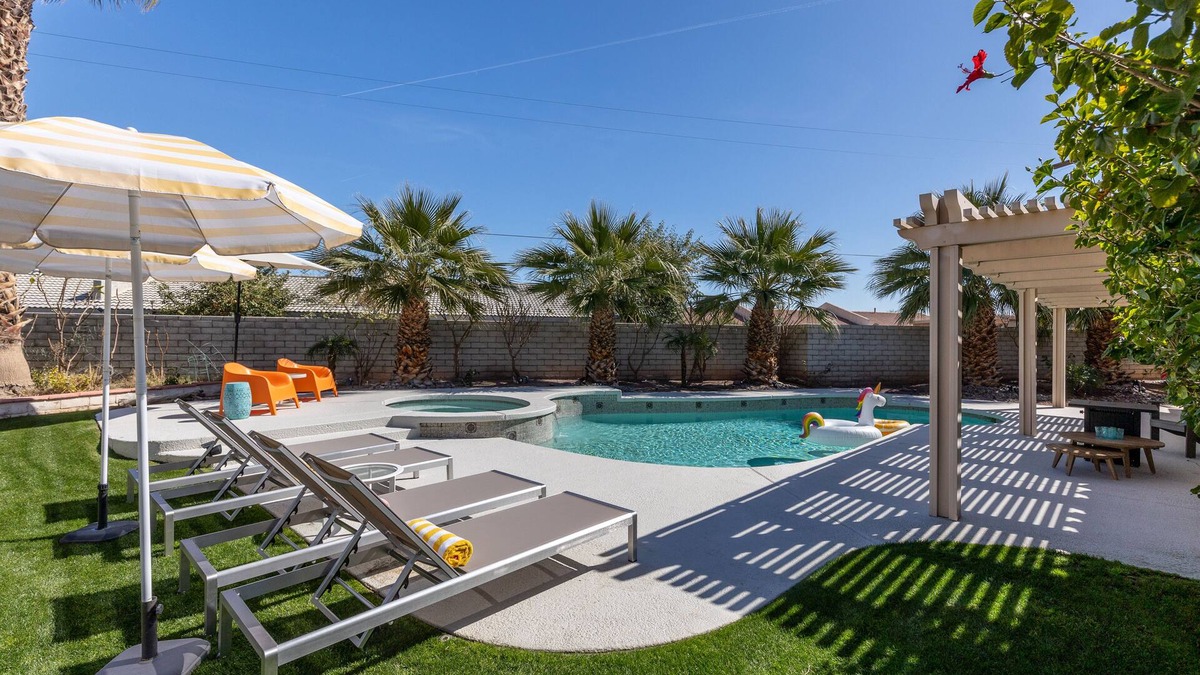 Bermuda Dunes House | Modern Desert Oasis with Saltwater Pool/Spa