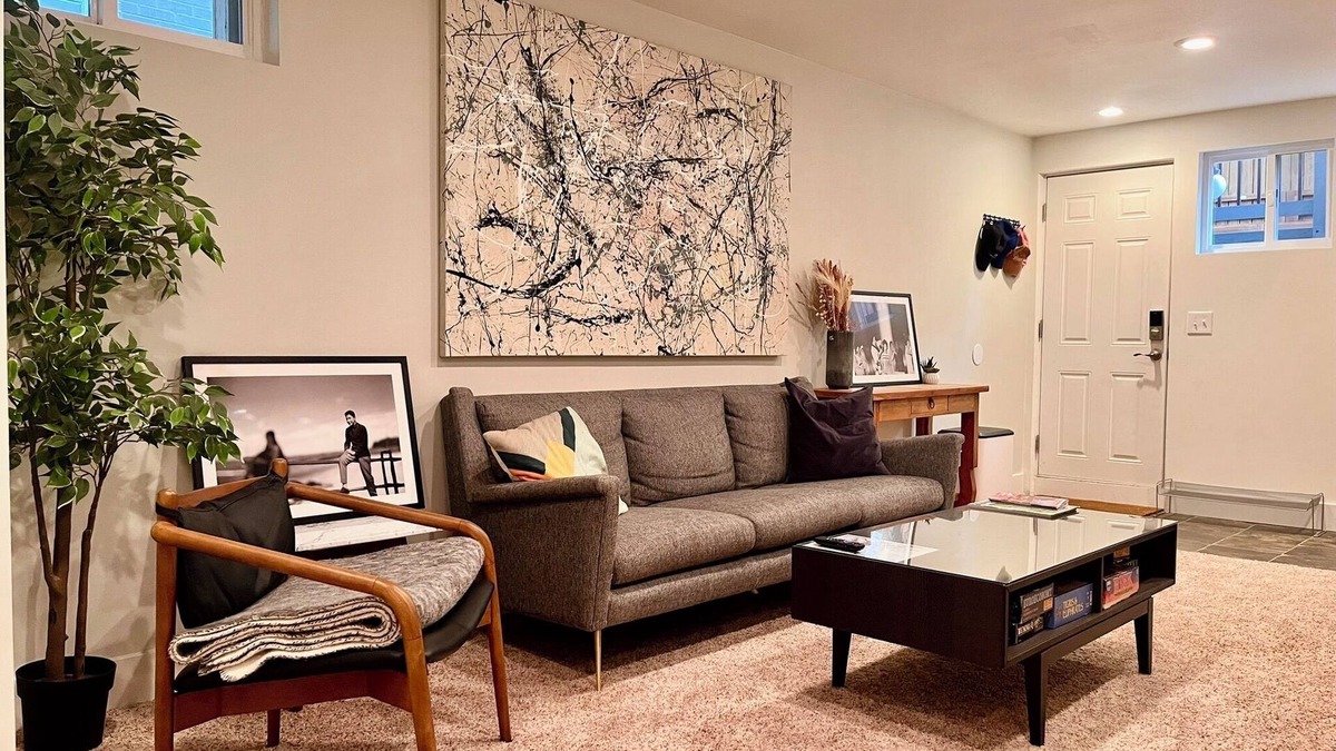 Whittier House | Modern Designed Basement in Central Boulder