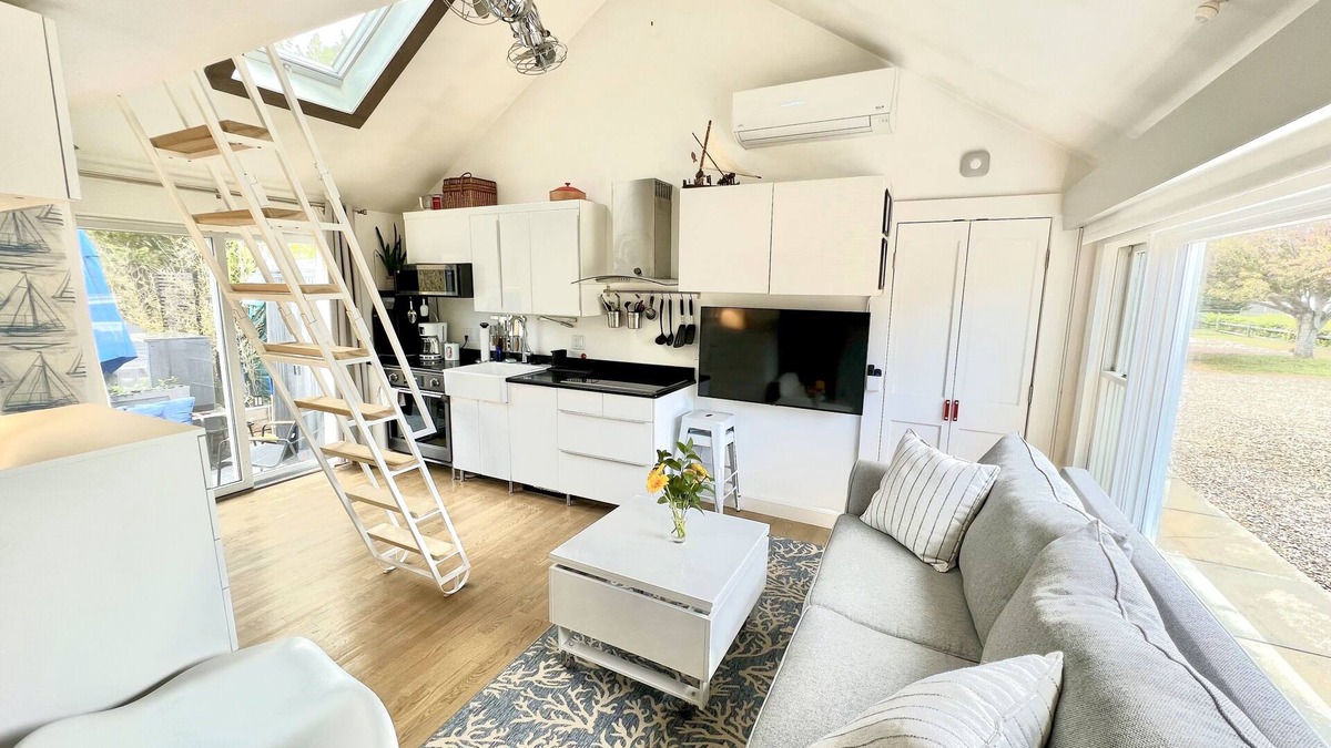 Provincetown Condo | Modern East End Loft - Private Beach, In-Ground Pool Access, & Hot Tub!