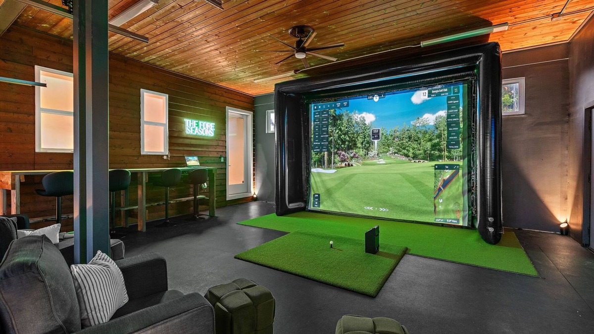Shelby Hills House | Modern East Nash Home w/Golf Lounge & Patio