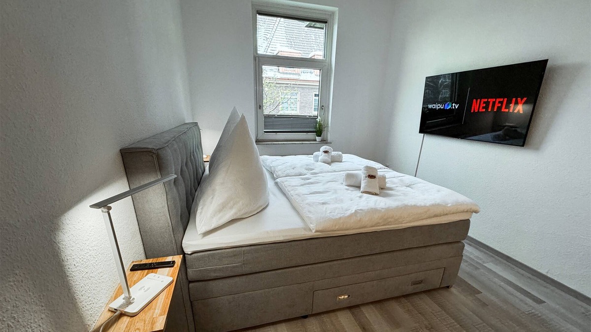Sudstadt-Bult Apartment | modern equipped business apartment kitchen | Netflix | Südstadt | Maschsee