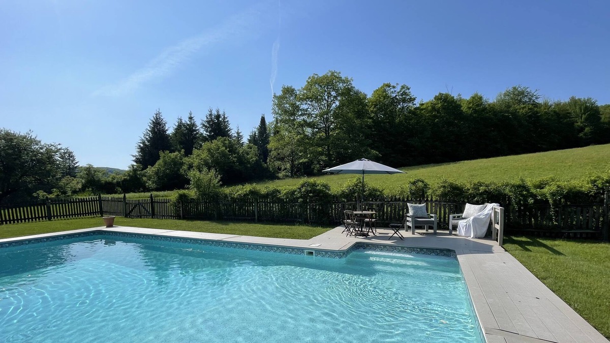 Canaan House | Modern Farmhouse with Sauna & Pool on 100+ Acres.