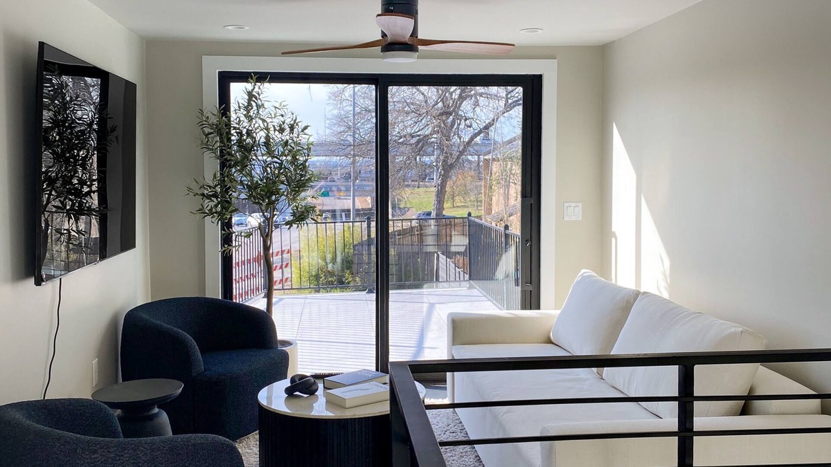 Cherrywood House | Modern gem with private heated pool, patio, streaming, AC, & W/D