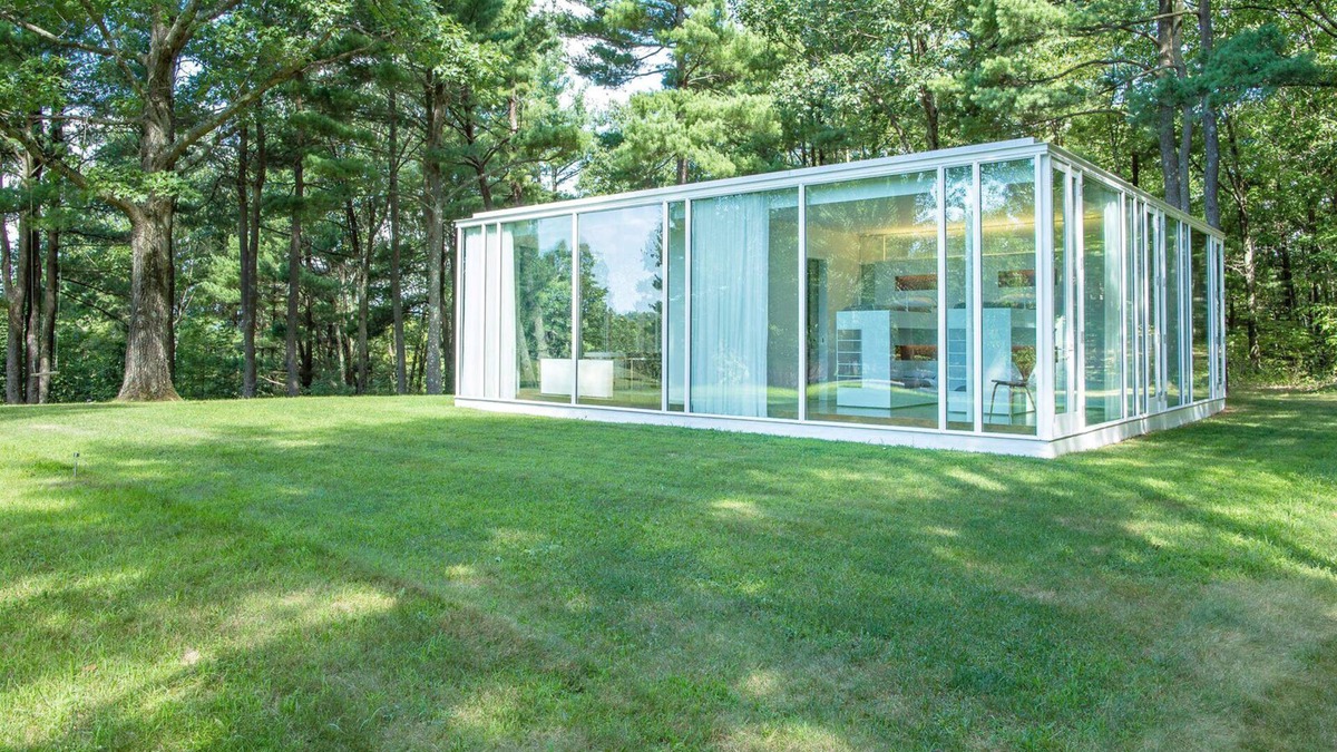 Hollowville House | Modern Glass House designed by renowned architect Thomas Phifer