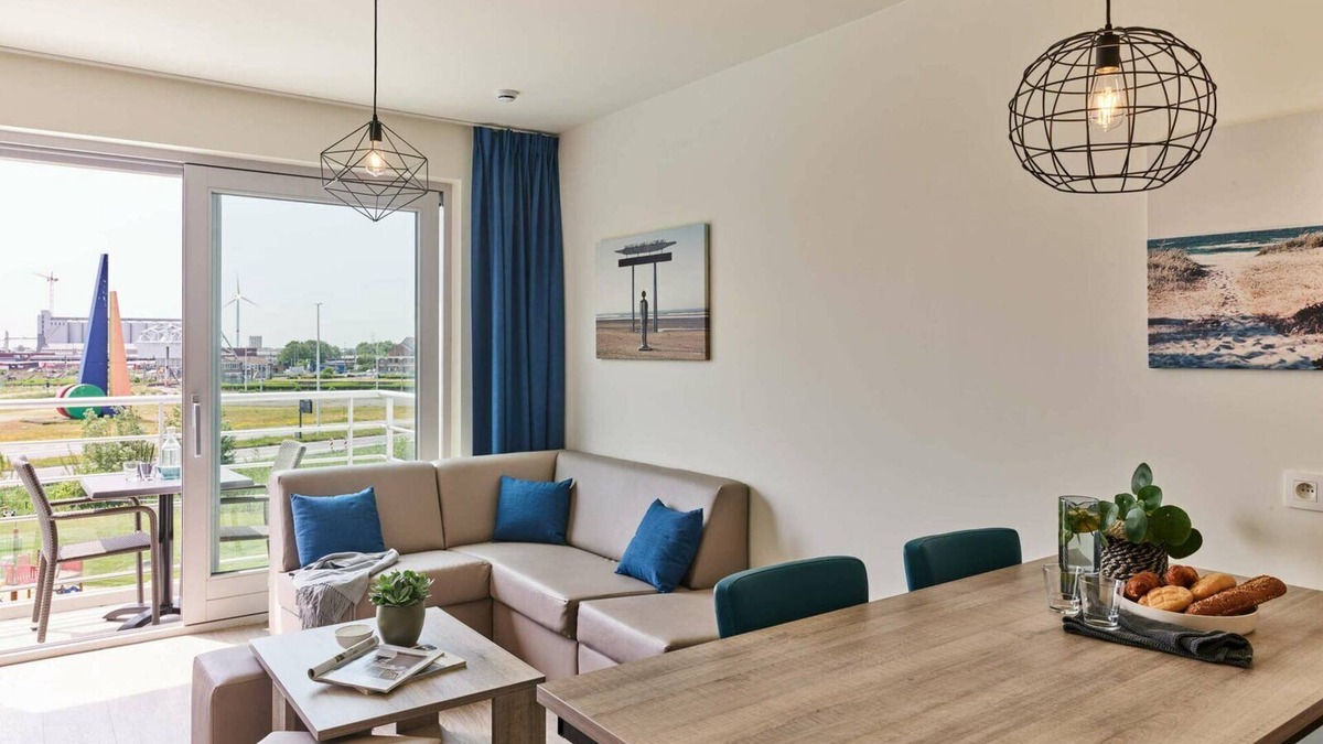 Zeebrugge Apartment | Modern holiday apartment for 4 persons