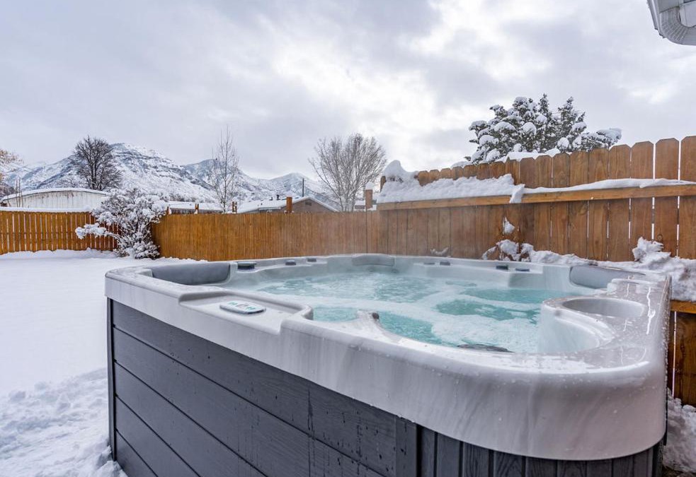 Hillcrest House | Modern home near UVU and BYU with hot tub and mountain views