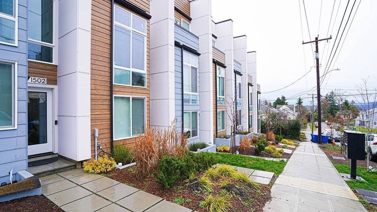 North Beacon Hill House | Modern Home, Rooftop view, 3 block Beacon station