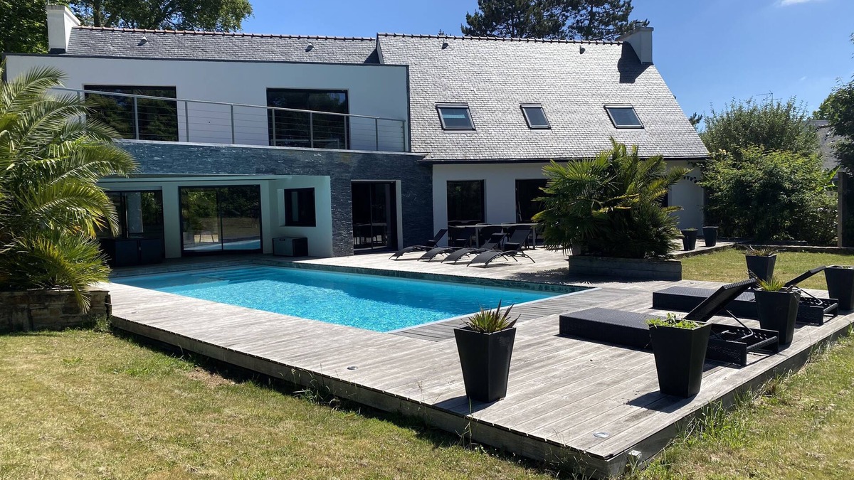 Plomelin House | Modern house 5 minutes from Quimper and 10 minutes from the beaches