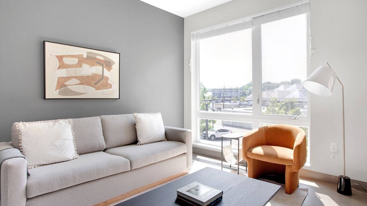 Forest Hills - Woodbourne Apartment | Modern Jamaica Plain 1BR w/W/D nr Forrest Hills T, by Blueground