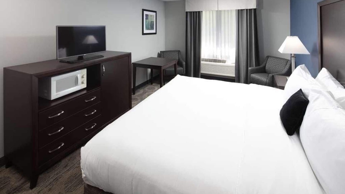Sequim Hotel | Modern King Unit Ideal for Work Related Travel! Parking, Wi-Fi,Breakfast