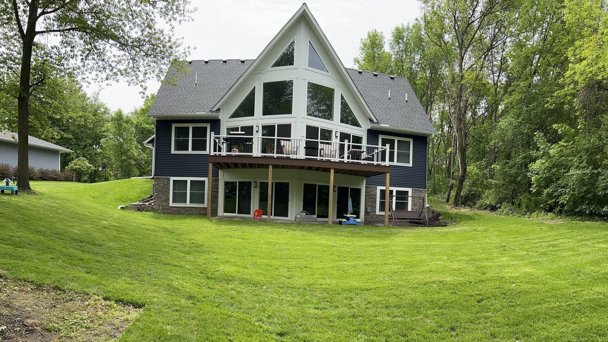 Faribault Cabin | Modern Lakeside Home built in 2021 only 45 min south of Twin Cities
