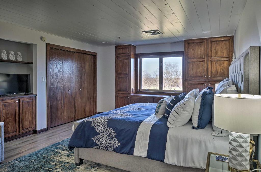 Afton Apartment | Modern Living on Grand Lake with Lake and Golf Views!