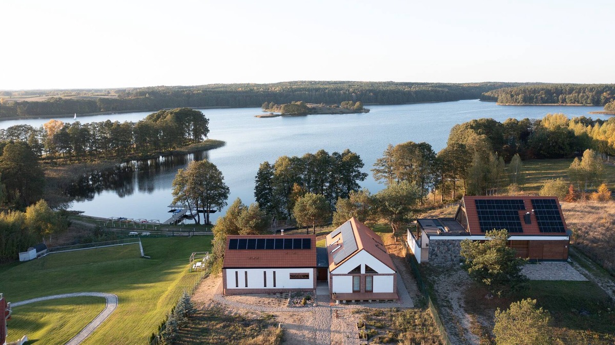 Ryn Villa | Modern Lodge set in Heart of the Masuria on the Great Masuria Lakes Trail