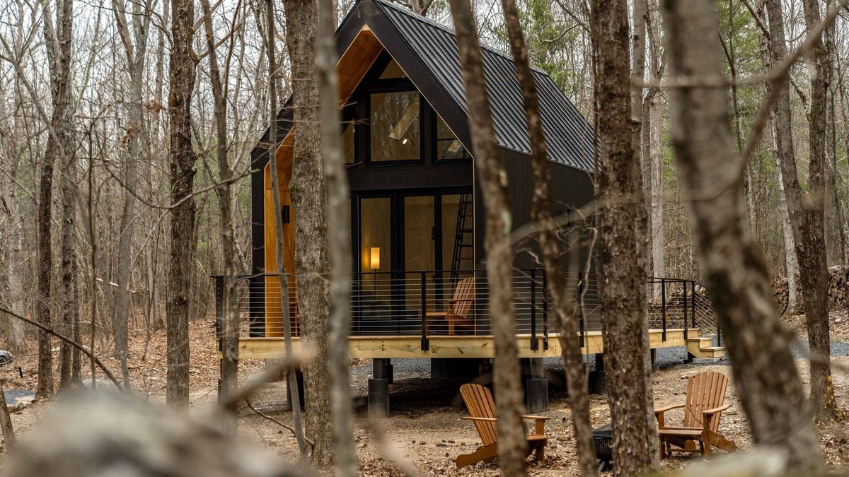Catskill House | Modern Luxurious Cabin, Catskills - The Tiny Nook