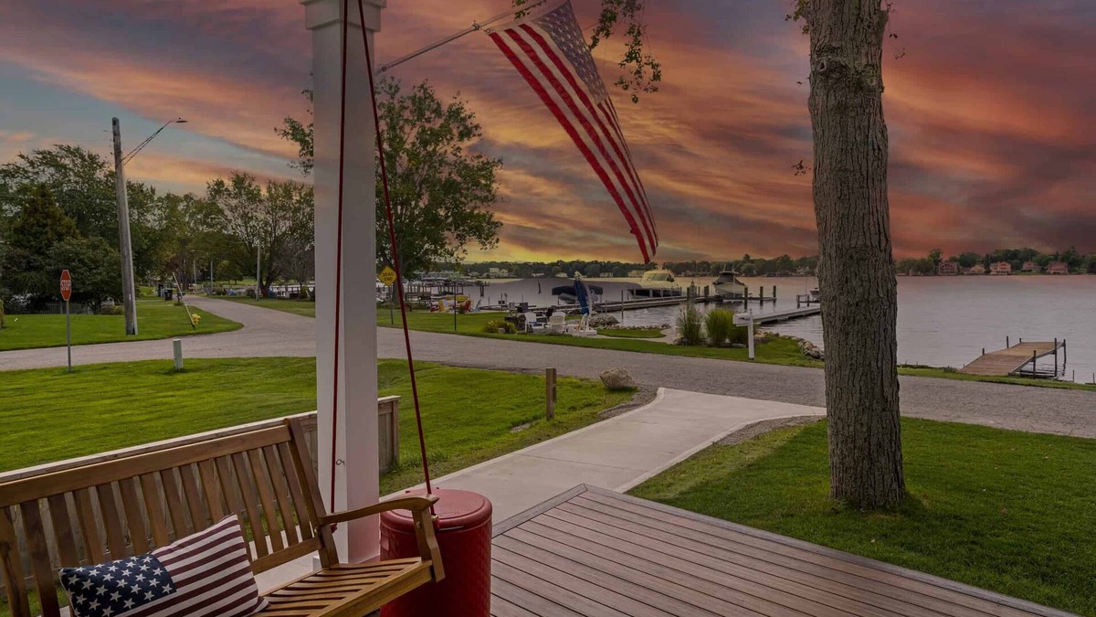Spring Lake Cottage | Modern Luxury on Spring Lake with Private Dock for Your Boat!