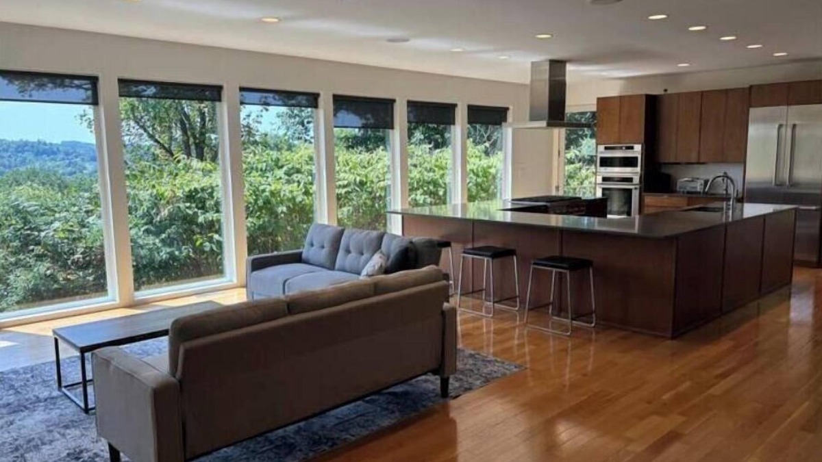 Morgantown House | Modern Luxury steps 0.4 mi from Stadium