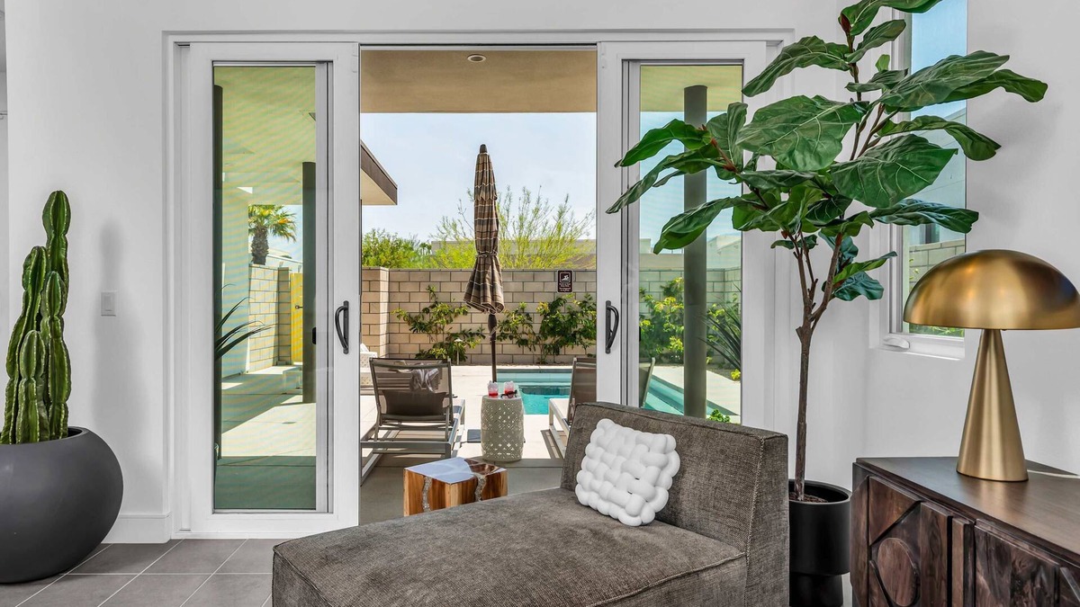 Palm Springs House | Modern Miralon - Sophisticated Retreat for Up To 5 w/Resort Amenities