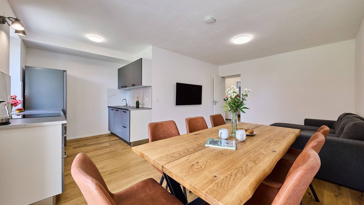 Svoboda nad Upou Apartment | Modern Mountain Terrace Retreat & Pets by Interhome
