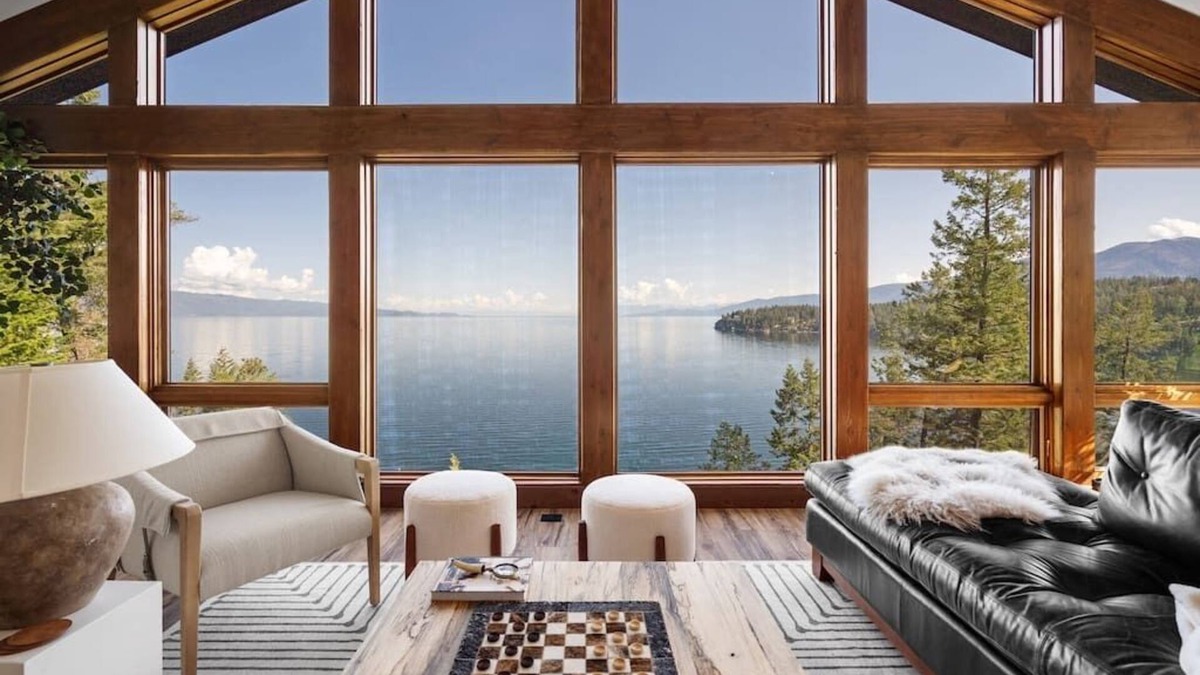 Mission Beach House | Modern Mountain Lake House