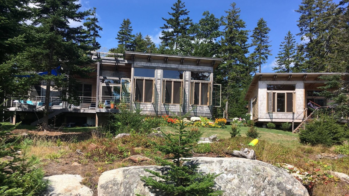 Cushing House | Modern Oceanfront Cabin on Historic Bird Point