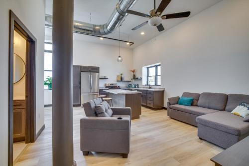 Cashton Apartment | Modern, Open-Concept Apartment Downtown Cashton!