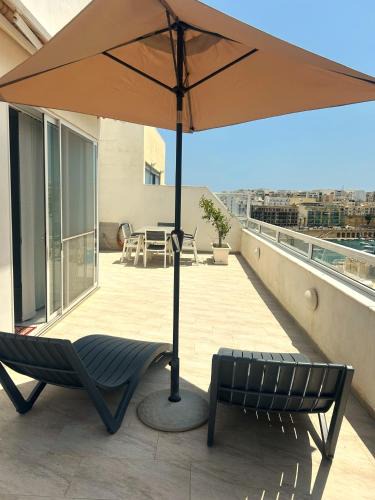 Marsaskala Apartment | Modern Penthouse with terraces in Marsascala