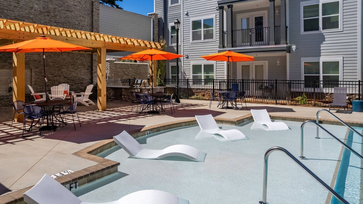 Clemson Apartment | Modern Pool Retreat Near SC Botanical Gardens