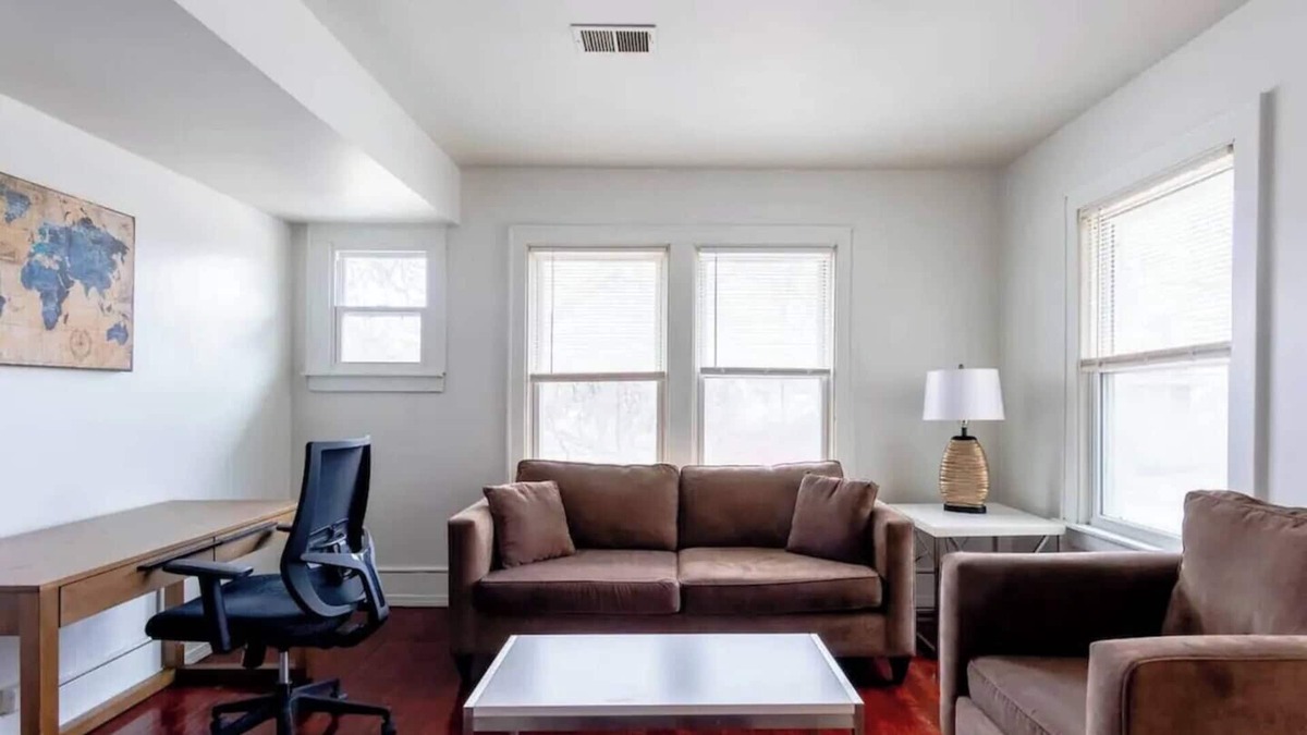 Ypsilanti Apartment | Modern Quadraplex near EMU