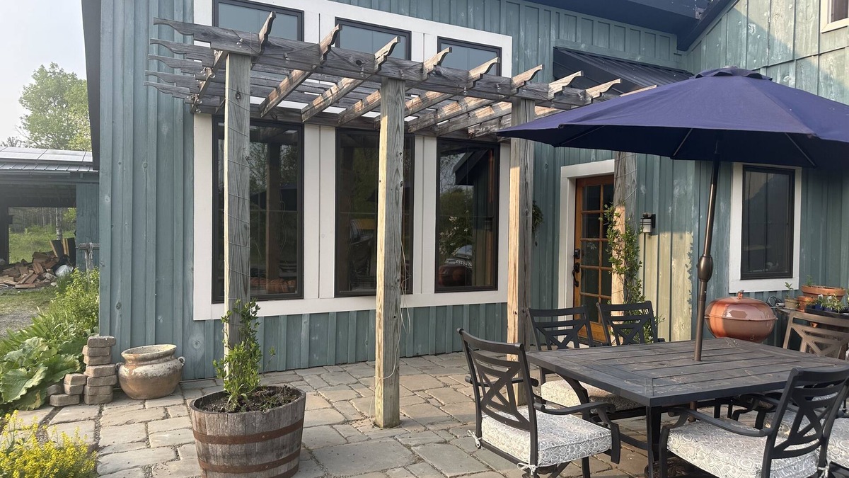 Etna House | Modern rustic 2BR house in the country with hot rub, patio dining, and fire pit