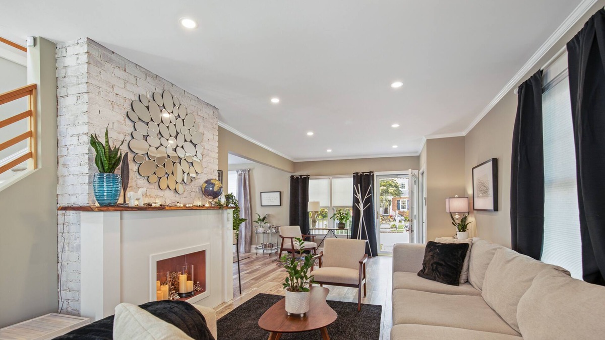Laburnum Park House | Modern Scandinavian Designer Home w/Office + Deck