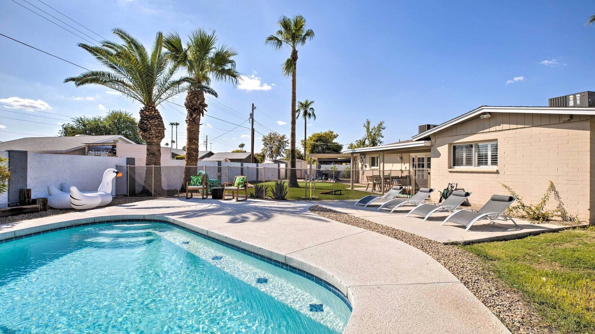 Pointe Scottsdale House | Modern Scottsdale Gem w/Pool, Games, Patio & More