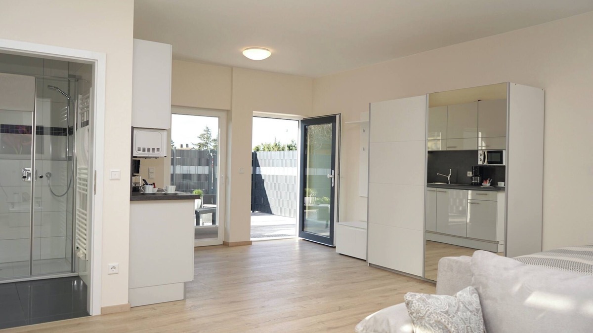 Sulzbach am Main Apartment | Modern studio with terrace (approx. 40 sqm)