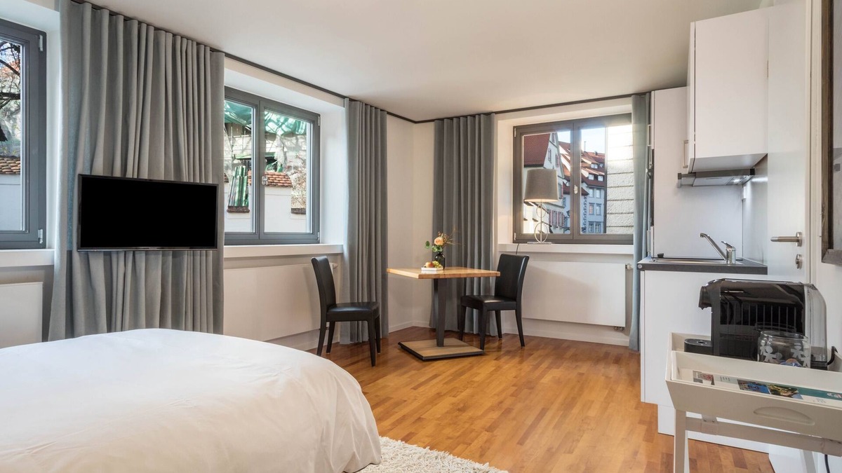 Wangen im Allgaeu Apartment | Modern Studio Apartment No. 11 in the City Center with Wi-Fi