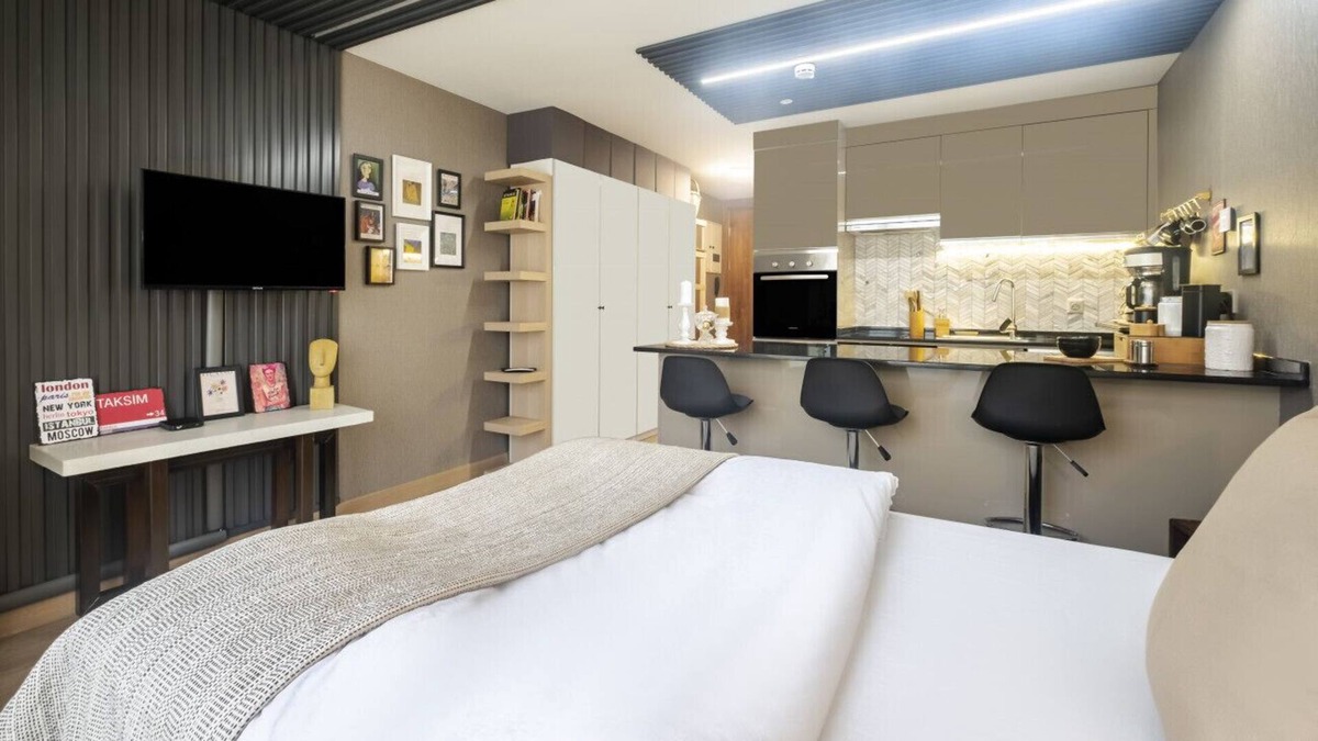 Kartal Apartment | Modern Studio Residence Flat in Kartal