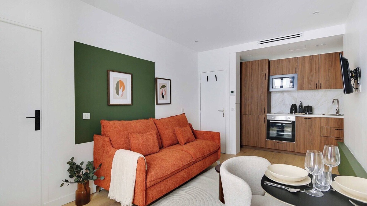 Clignancourt Apartment | Modern studio with AC - 2P- Sacré-Cœur