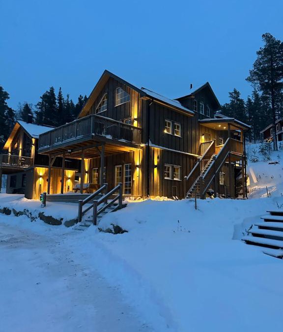 Jarvso House | Modern stuga nära skidbacken