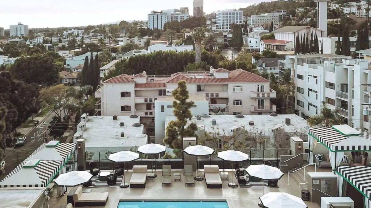 Norma Triangle Hotel | Modern Suite in Los Angeles! Rooftop Pool, Pet-friendly, Near Hollywood Musuem!