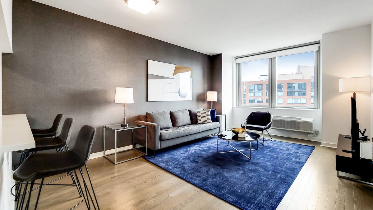 The Waterfront Apartment | Modern Two Bed Serviced Apartement in Jersey City