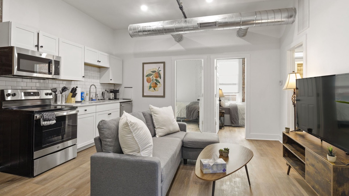 Downtown Rochester Apartment | Modern Two Bedroom Apartment In Downtown Rochester