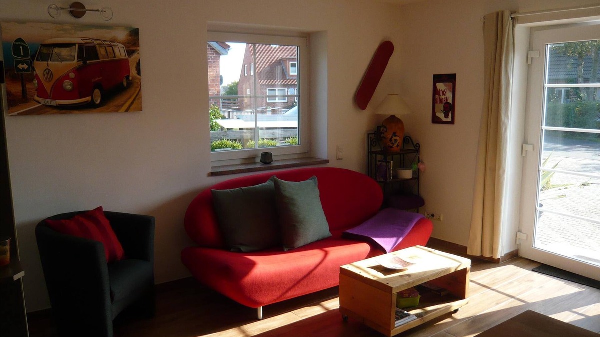 Neue Tiefe Apartment | Modern vacation home Aloha 2 with terrace and private parking on Fehmarn