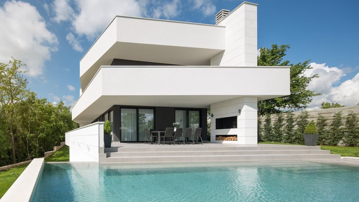 Vela Traba Villa | Modern Villa 55 with Pool and Spa