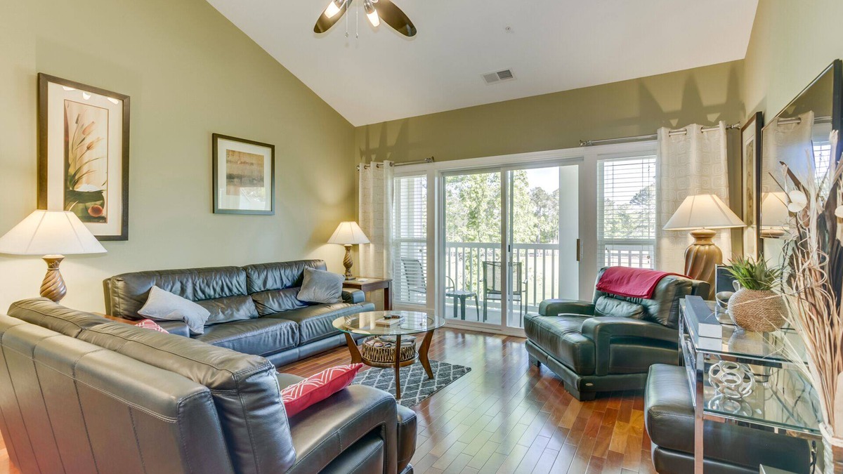 Carolina Forest Condo | Modern Villa at World Tour : Discount Applies for 7+ nights!
