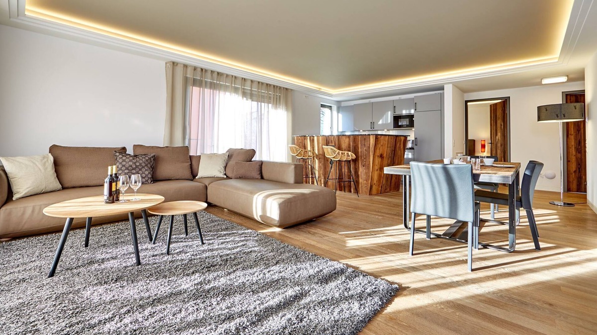 Murnau am Staffelsee Apartment | MODERN with FLAIR of TRADITION - # 4 - 76sqm 1st floor - f. 3 p. - Southb. SAUNA HOUSE