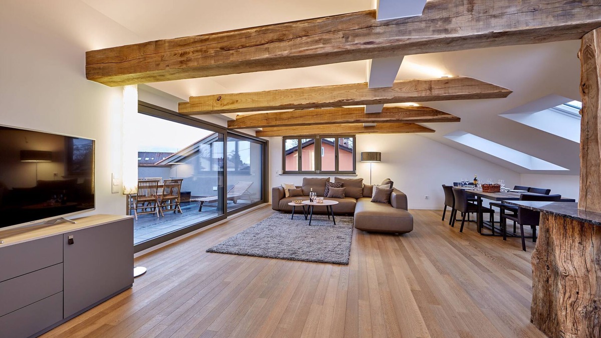Murnau am Staffelsee Apartment | Modern with the flair of d. Tradition - PENTHOUSE- 86sqm - 2 pers. ROOF TERRACE